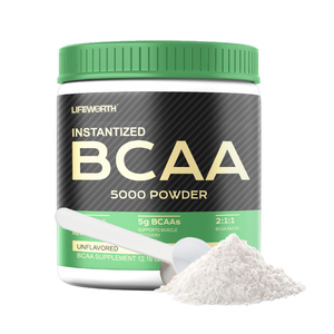 LIFEWORTH sport <span class=keywords><strong>BCAA</strong></span> in polvere 2:1:1 integratori alimentari con L-taurina Post allenamento catena ramificata aminoacidi per adulti - Product Image 3