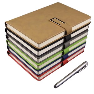 Personalizzabile A5Journal diario taccuino stampato Logo del marchio diario Note Book in pelle sintetica con cinturino elastico - Product Image 6
