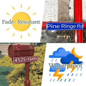 4x16 इंच कस्टम एल्यूमीनियम चिंतनशील ट्रैफिक साइन-स्ट्रीट साइन-स्ट्रीट नाम साइनबोर्ड - Product Image 3