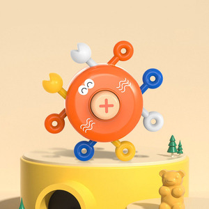 0-3 Years Old Baby Push and Pull Interactive <strong>Toy</strong> With Interesting Sound ABS Plastic Finger Exercise <strong>Toy</strong> - Product Image 6