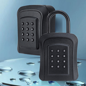 Impermeabile IP65 custodia custodia a muro di sicurezza intelligente cassetta di sicurezza per serratura a chiave sicura codice digitale - Product Image 6