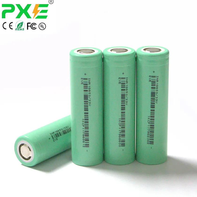 Oplaadbare Lithium Batterij Cel 3.7V 18650 3500Mah 6000Mah Cilindrische Lifepo4 Batterijen Pack Met Doos Voor Golf Car Ebike