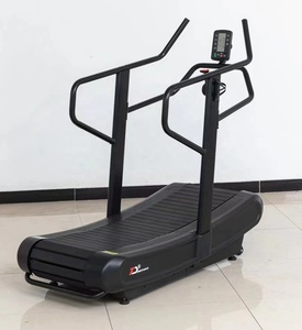 2024 nuova generazione di Design con tapis roulant a controllo magnetico per attrezzature da palestra curvo tapis roulant manuale - Product Image 4