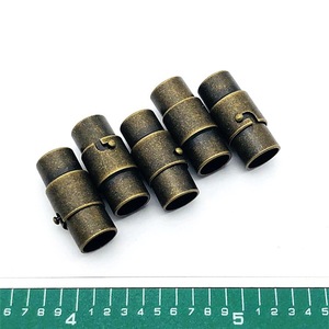 3 4 5 6 8 10mm Strong <strong>Clasp</strong> <strong>With</strong> Locking Fit Leather Cord <strong>End</strong> <strong>Caps</strong> for DIY Making Bracelet Connectors Finding - Product Image 5