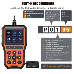 קורא מכוניות משאיות תכנות <span class=keywords><strong>obdii</strong></span> עבודה שגיאה מחבר אבחון מחיר רכב 9 פרוטוקול רכב כלי אבחון - Product Image 4