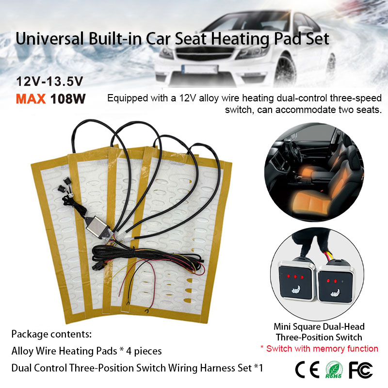 Dual Control Square 3-Level Switch Set