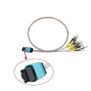 KEXINTマルチモードOM3 OM4 12コアMPOMTPからLCAPCUPCファンブランチトランク光ファイバーパッチコード - Product Image 5