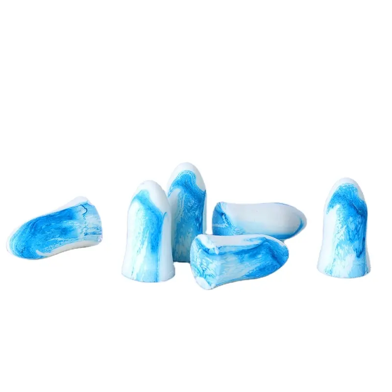 Wejump Lento Rebounded Tampões Reutilizáveis CE EN352 Bell Shape Ear Plugs PU Foam Tapones para los oidos