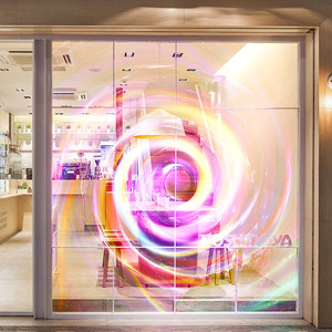 Schermo a LED trasparente finestra di vetro trasparente Display flessibile a Led pubblicità sottile trasparente LED Display a parete - Product Image 1