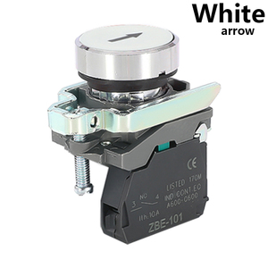 BA31 BA42 interruttore a pulsante in plastica Reset piatto momentaneo XB4 22mm pulsanti rotondi calibro 10A Max. Corrente - Product Image 5