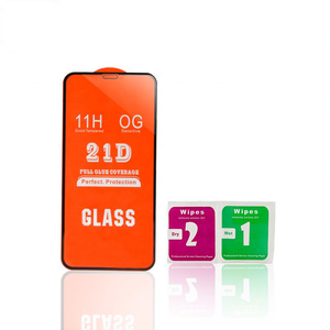 Ucuz fiyat ipek baskı temperli cam akıllı 21D 21 D Iphone 6 7 8 artı X Xs Max 11 12 13 14 Pro - Product Image 3