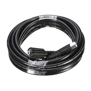 Yüksek basınçlı yıkayıcı su hortumu Jet güç boru 160 <span class=keywords><strong>Bar</strong></span> M22 konu 14mm