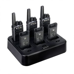 6Pack <strong>Retevis</strong> RT68 Walkie Talkie with Muti Rapid Charger 2W FRS 16CH Handheld Two Way Radio Set with GANG Dock Charger - Product Image 5