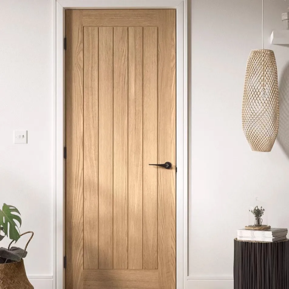 Germania design moderno rovere nero porte interne porta in legno con serratura intelligente