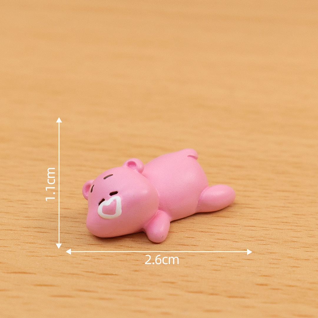 colorful Pink Bear No. 9