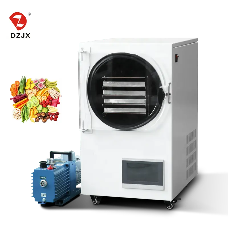 DZJX 1-12kg/24 ore commerciale liofilizzatore liofilizzatore macchina mini liofilizzatore per casa/laboratorio di frutta secca cibo domestico