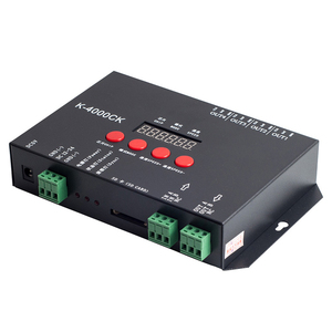 K-4000CK Full Color Pixel Led Strip Offline 4096pixels SPI Signal Output <strong>DMX</strong> <strong>512</strong> Led Digital <strong>Controller</strong>