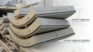 Rubber EPDM Sealing <strong>Tunnel</strong> <strong>Segment</strong> <strong>Gasket</strong>