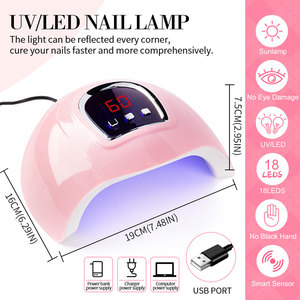 Poli LED lamba kaynağı manikür seti tırnak uzatma Glitter jel UV yapı jöle jel lehçe reçine malzeme geliştirme kiti - Product Image 5