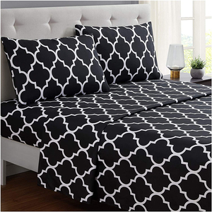 80% Cotton 20% Polyester Fitted <strong>Sheet</strong> Printed Fitted <strong>Sheets</strong> Indian Print <strong>Sheets</strong> - Product Image 3