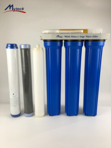 Myteck全ハウス3ステージ前ろ過システム20インチフィルターカートリッジとコネクタ - Product Image 4