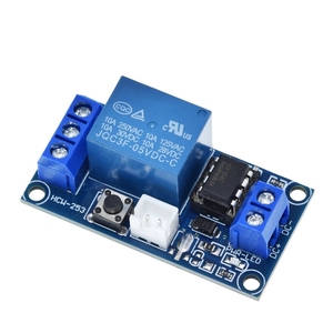 5V 12V Bistabiler Schalter mit einem Knopf Bistabiles Relais modul Auto-Modifikation schalter Ein-Knopf-Start-Stopp-Selbstkontrolle für Arduino - Product Image 4