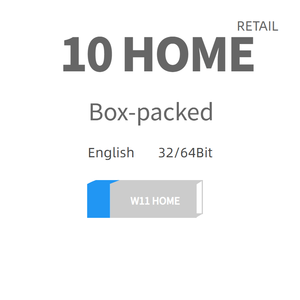 WIN 10 HOME paquete USB minorista 32/64bit inglés Win10 tarjeta de llave de inicio código de activación y personalización USB del sistema - Product Image 1