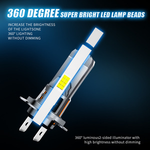 YOSOVLAMP tahribatsız entegre doğrudan ekleme M7-h7 araba LED ön far çift taraflı 8 işık boncuk araba LED - Product Image 3