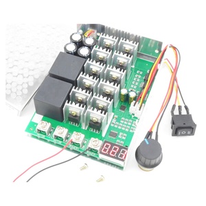 12V 24V 36V 48V 60A Stufenloser DC-Motor drehzahl regler Vorwärts-Rückwärts regler Digital anzeige Reglersc halter Metalls chale - Product Image 3