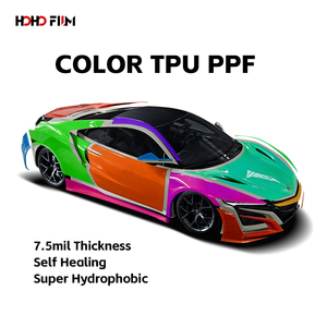 HOHOFILMカラーチェンジングフィルムTPUカラーPPFセルフヒーリングカーラップフィルムカービニール7.5mil車体保護フィルムカラーTPUPPF