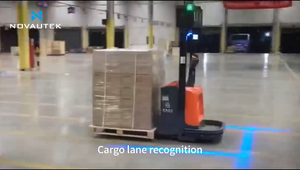 Novautek özerk lojistik Robot Forklift yetenekleri ile rota planlama özellikleri lojistik ihtiyaçları için - Product Image 6