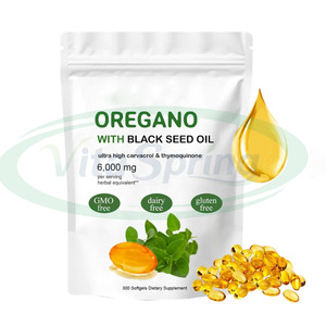 VitaSpring Orégano <span class=keywords><strong>Softgel</strong></span> Cápsulas Herbal Supplement 4000mg Orgânico Orégano Oil <span class=keywords><strong>Softgel</strong></span> Cápsulas - Product Image 1