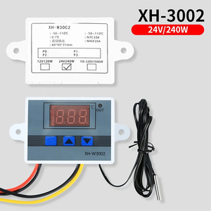 Termostato DC24V 110V-220V W3002 controlador de temperatura LED Digital 10A Sonda de interruptor de Control de termostato OEM máximo ODM - Product Image 3