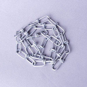 DIN5686A/C 9mm Electrogalvanized alaşım bağlantı zinciri standart şartname göre uzun ve kısa kaynaklı çinko kaplama zincirleri - Product Image 5
