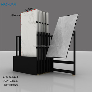 马川耐用质量柜台桌面石材木材大理石展示架 - Product Image 6