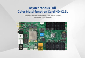 Huidu C16L Full Color LED Display schermo asincrono Multi-funzione con carta di invio caratteristica - Product Image 4