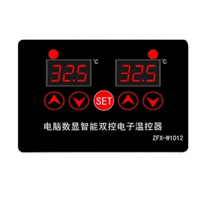 Controlador de temperatura digital de microordenador ZFX-W1012, controlador de temperatura de alta precisión, W1012