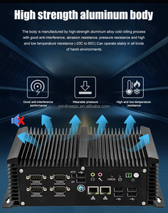 ファンレスインダストリアルコンピュータコアI7 1355U 1195G7 RS232 RS485シリーズポートGPIO 4Gサポート組み込みインダストリアルオートメーションPC PXE - Product Image 6