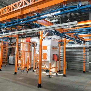 蓄積および放出できる全自動静電粉末コーティング生産ライン - Product Image 1