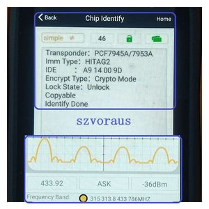 Logo olmadan RM 2 + 1 düğme akıllı anahtar kapak için yüksek kalite 433mhz/46 çip FCC ID:GQ4-54T ** - Product Image 6