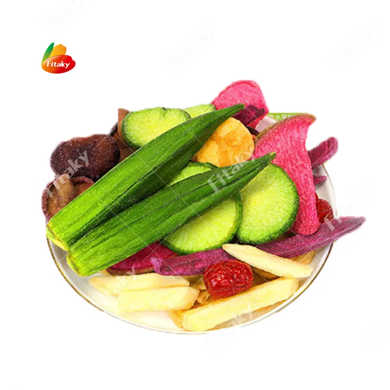 Vacuum Fried Vegetable Chips Dried Fruits And Vegetables Thailand Dried Fruit Vegetable Snacks