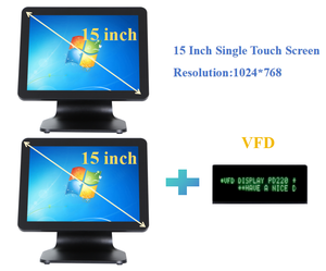 15 Inch <strong>Touch</strong> <strong>POS</strong> Screen Desktop Plastic <strong>POS</strong> System Windows Android Cash Register <strong>POS</strong> Terminal Machine for Retail Shop for Shop