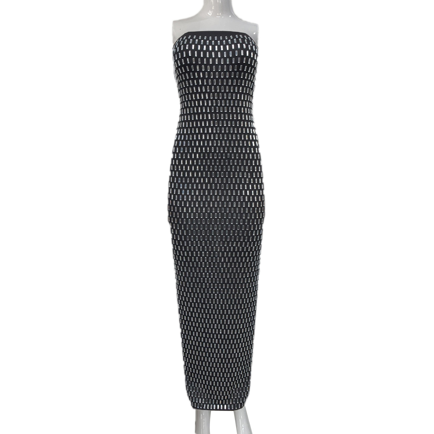 Robe longue noire
