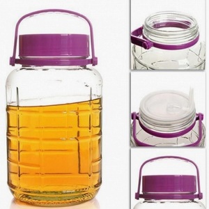 10L 15L 20L 25L บ้านปรุงรสและหมักโถเก็บแก้วที่มีฝาปิดปล่อยอากาศและฝาจับสกรู - Product Image 3