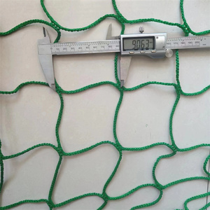 Doğrudan satış çevre dostu pe plastik Polyester koruyucu spor güvenlik futbol net taşınabilir futbol tenis ağı futbol net gol - Product Image 6
