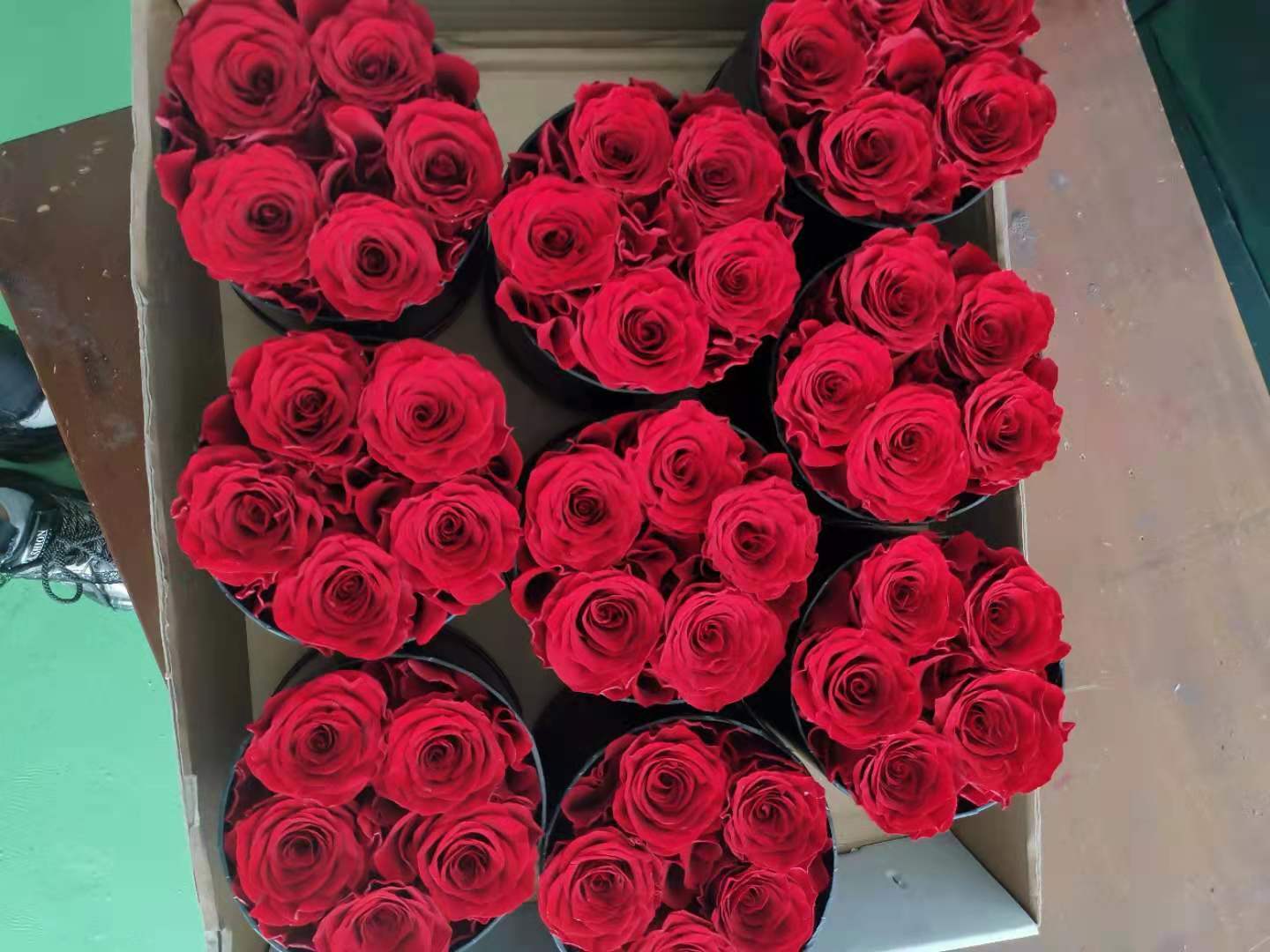 Rosso 5 fiori