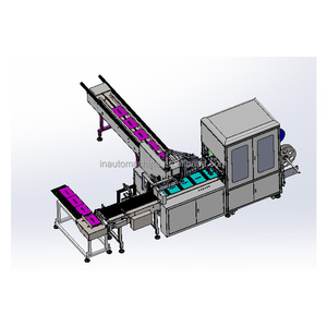 Fully <strong>Automatic</strong> Bags Packing Machine for Cards Notebooks with <strong>Loading</strong> Inserting Making Bags <strong>System</strong> - Product Image 2