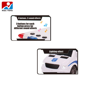 <strong>4CH</strong> 1:18 Scale Remote Control <strong>Car</strong> Toy <strong>Rc</strong> Police <strong>Car</strong> with <strong>Light</strong> and Music - Product Image 3