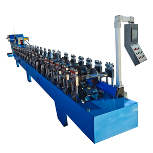 CE tiêu chuẩn thiết kế mới kim cương mù thép cuộn hình thành máy PLC kiểm soát 380V màu thép gạch động cơ bánh răng con lăn - Product Image 2