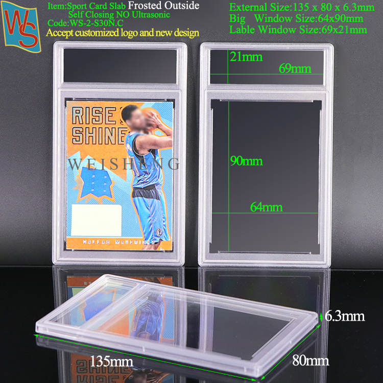S30 Sport Card Slab-Self locking closure